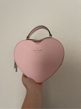 Kate Spade Pink Heart-Shaped Mini Top-Handle Bag